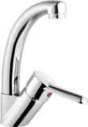 Punto Viva Lavabo Bataryası A41063, 360° Dönebilen, Krom, Seramik Diskli Kartuş, Tezgah Üstü Montaj