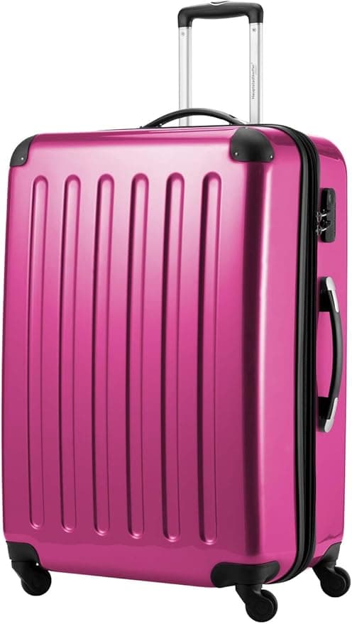 HAUPTSTADTKOFFER Alex - Orta büyüklükte sert kabuklu valiz, 4 tekerlekli, bavul, tekerlekli bavul, seyahat çantası, hacim genişletme