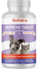 BioFeline Move+G Glucosamine Tablet (Kedi ve Köpekler için Eklem ve Kas Desteği)
