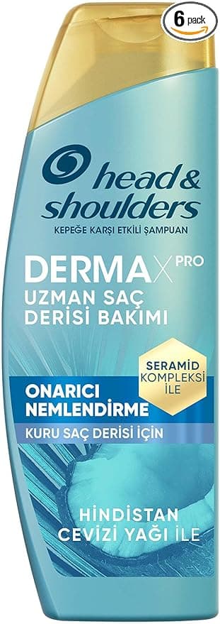 Head & Shoulders DermaXPro Nemlendirici Kepek Karşıtı Şampuan Kuru Saç Derisi için 300 ML