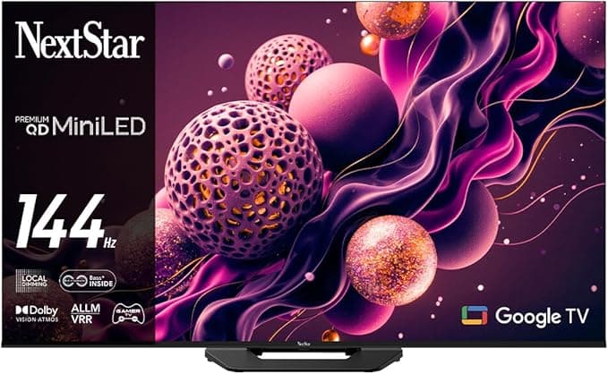 NextStar YE-65IDWP14 65'' 165 Ekran 4K Ultra HD 144Hz Google Premium QD Super MiniLED TV [Enerji Sınıfı G]