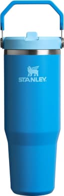 Stanley IceFlow Flip Straw Tumbler Pipetli Termos Bardak, Mavi (Azure), 0.89 Litre