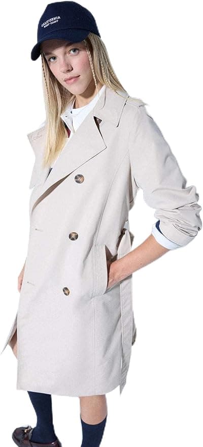 DeFacto Regular Fit Kemerli Cepli Trençkot