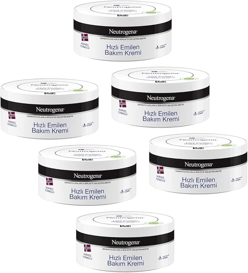 Neutrogena Hızlı Emilen Bakım Kremi (6 x 200 ml)