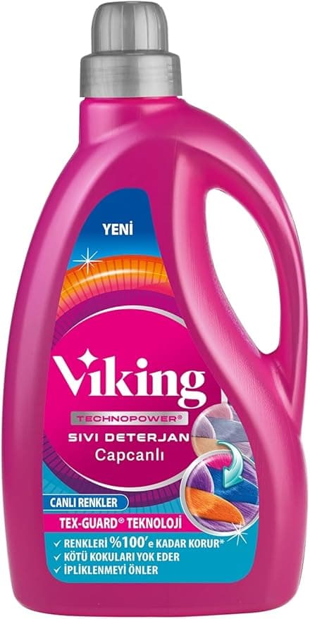 Viking Technopower Sıvı Çamaşır Deterjanı Capcanlı 2.7 lt