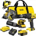 Stanley SFMCK412MDS-QW 4’lü 18V STANLEY® FATMAX® V20 Akülü Set – 1 x 2.0Ah + 1 x 4.0Ah Akü, Şarj Cihazı ve Taşıma Çantasıyla