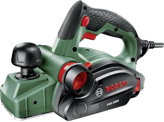 Bosch Home And Garden Elektrikli Planya Pho 200 (680 Watt, Planya Genişliği 82 mm, Kesme Derinliği 0-2,0 mm, Yiv Derinliği 0-8 mm)