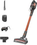 Black+Decker BHFEV182C 4'ü 1 Arada Kablosuz Dikey Süpürge (18 V, 2.0 Ah, To, Elektrikli Fırça Başlığı, Dar Aralık Aparatı, Şarj Cihazı ve Duvar Askısı Dahil)