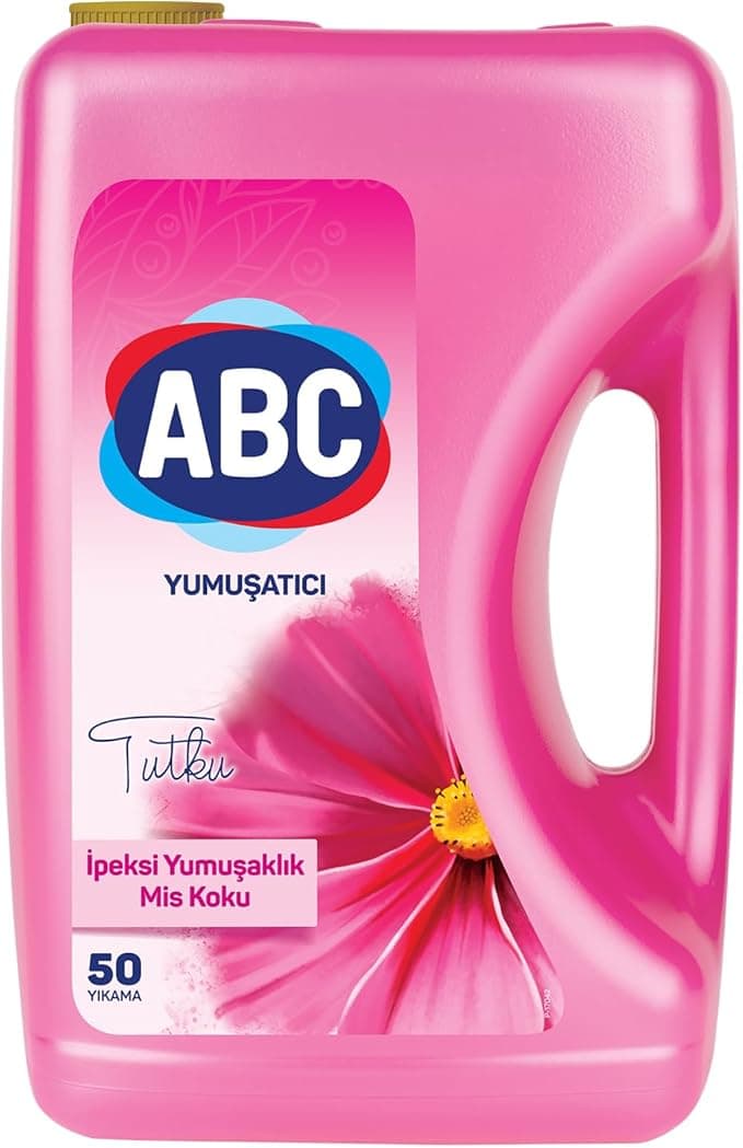 ABC DETERJAN Soft Tutku Yumuşatıcı Pembe 5 L