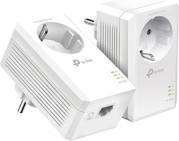 TP-Link TL-PA7017P KIT, AV1000 Gigabit Passthrough Powerline Başlangıç Kiti