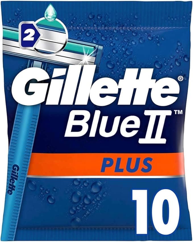 Gillette Blue2 Plus Kullan At Erkek Tıraş Bıçağı 10'lu
