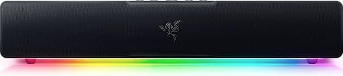 Razer Leviathan V2 X - PC Oyun Soundbar'ı (Tam Aralıklı Sürücüler, Kompakt Masaüstü Form Faktörü, USB Tip C Güç ve Ses Dağıtımı, Bluetooth 5.0) Siyah