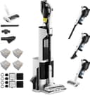 Greenote GSC70 Kablosuz Dikey Elektrikli Süpürge, 23 kPa, Otomatik Boşaltma Sistemi, Evcil Hayvan Süpürgesi, 2,5L Torba, Hafif, Halı ve Sert Zeminler İçin