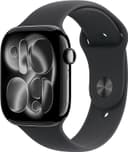 Apple Watch Series 11 GPS 46 mm Simsiyah Alüminyum Kasa Akıllı Saat ve Siyah Spor Kordon - M/L. Uyku Skoru, Fitness Takibi, Sağlık İzleme, Hep Açık Ekran, Suya Dayanıklı Tasarım