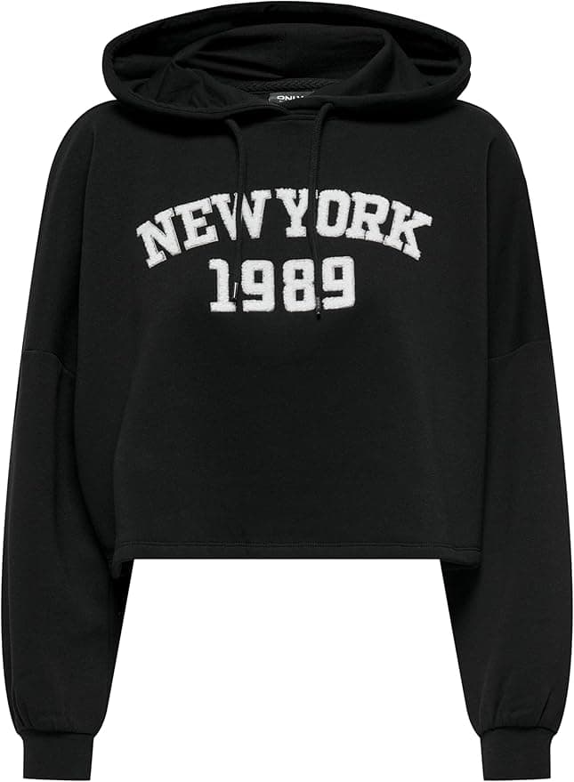 ONLY ONLTODDY L/S SHORT HOOD SWT Sweatshirt Kadın