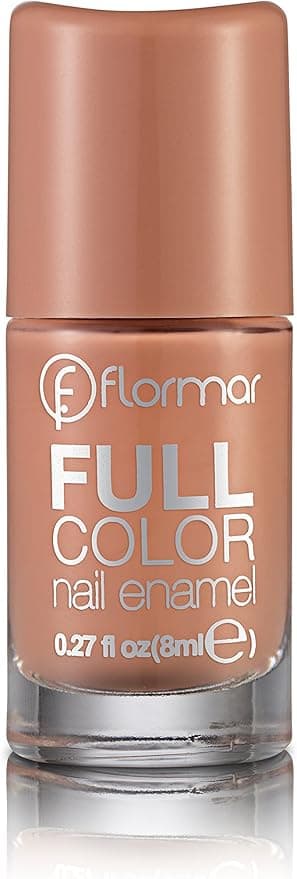 Flormar Yoğun Pigmentli Parlak Oje Full Color Nail Enamel Fc45 Peach Sparkler