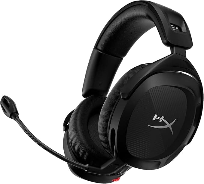 HyperX Cloud Stinger 2 kablosuz oyun kulaklığı, bilgisayar ile uyumlu. Gürültü önleyici döner sessize alma mikrofonu, rahat hafızalı köpük, 20 saate kadar pil ömrü