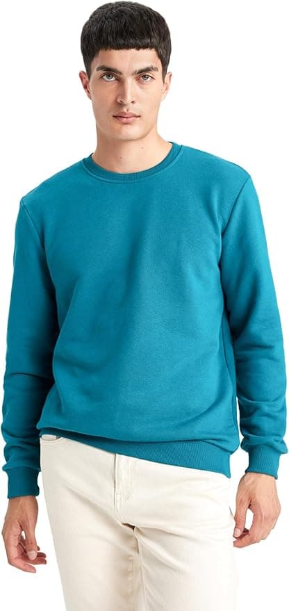 DeFacto B7833ax Sweatshirt Erkek
