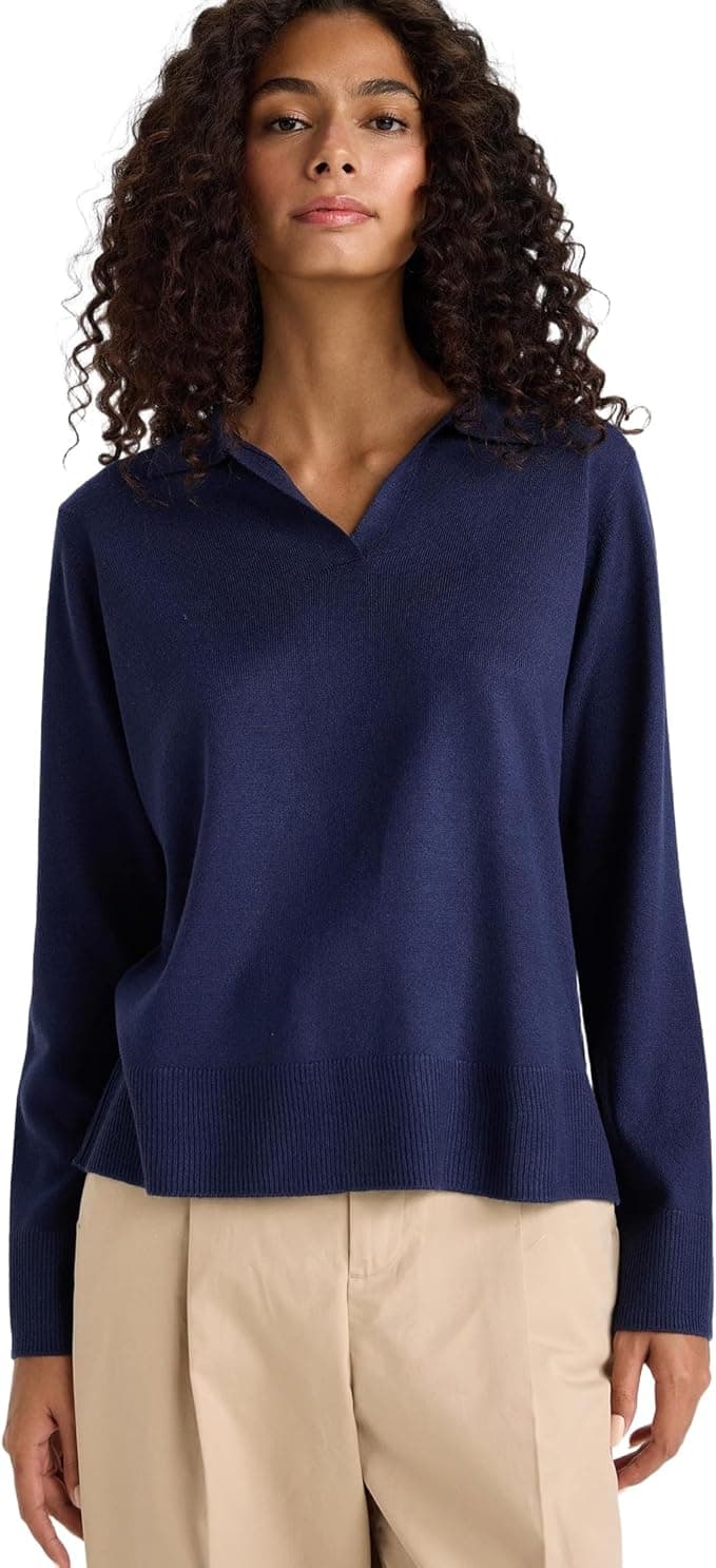 DeFacto Regular Fit Polo Yaka Triko Kazak