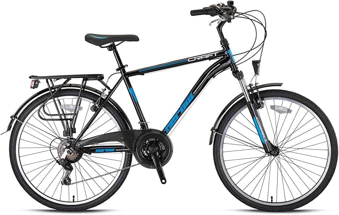 Geroni CRAFT - 26" CITY - 18,5' - 21 Vites - V.B. - Siyah-Mavi