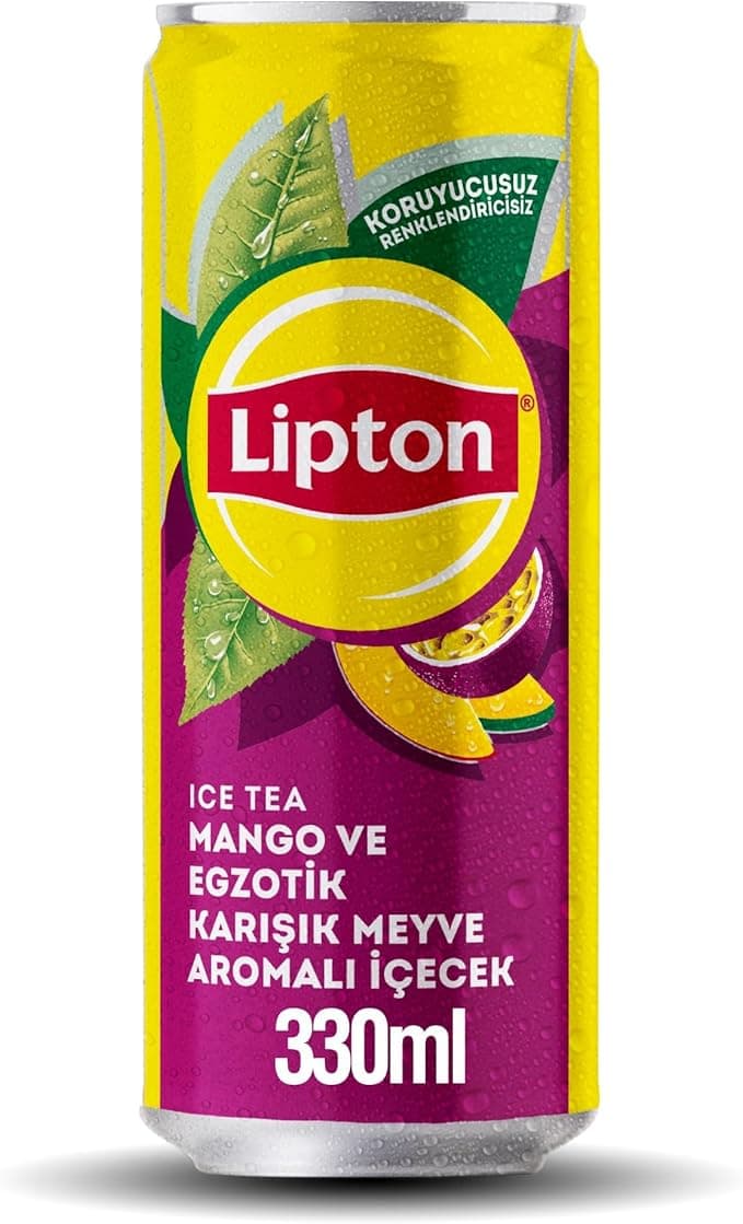 Lipton Ice Tea Mango Ve Egzotik Meyveler İçecek 330 ml
