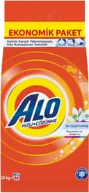 Alo 10 kg Kar Çiçeği Ferahlğı Beyazlar ve Renkliler Hızlı Çözülme Toz Deterjan