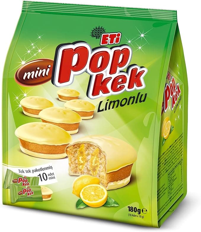 Eti Popkek Mini Limonlu Kek 180 g