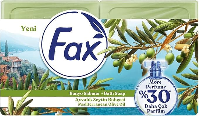Fax Ayvalık Zeytinyağı Kalıp Sabun 150gx4
