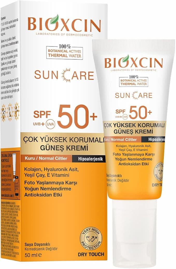 Bioxcin Sun Care Çok Yüksek Korumalı Kuru Ciltler Için Güneş Kremi Spf 50+