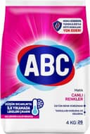 ABC Toz Deterjan Canlı Renkliler 4 KG