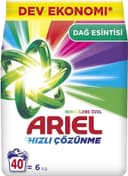 Ariel Dağ Esintisi Renklilere Özel 6 kg Hızlı Çözünme Toz Çamaşır Deterjanı