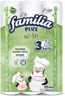 Familia Plus Natural Penguen Havlu Kağıt 12'lı