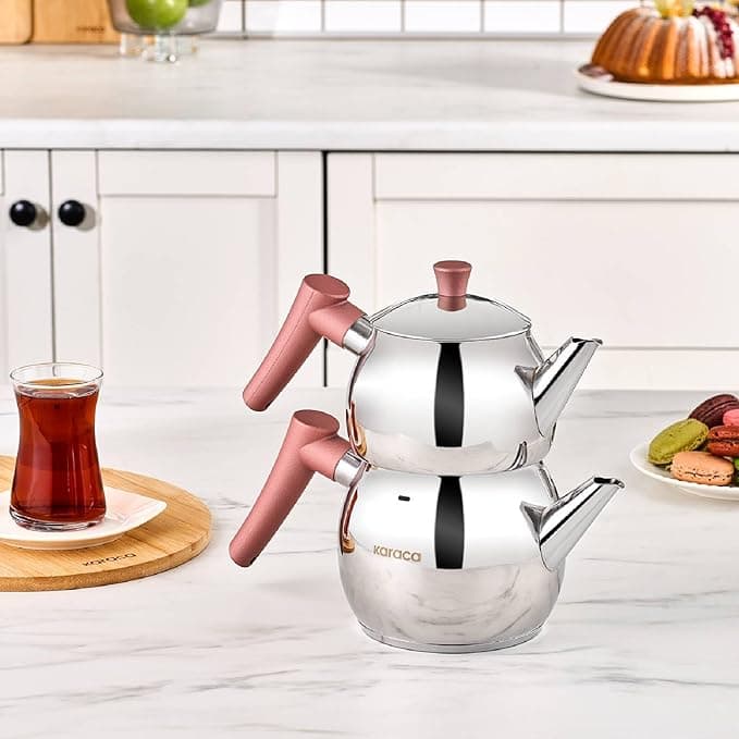 Karaca Frezya Midi Çaydanlık Takımı Rose