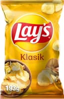 Lay's Klasik Sade Patates Cipsi Mega Boy 193 g