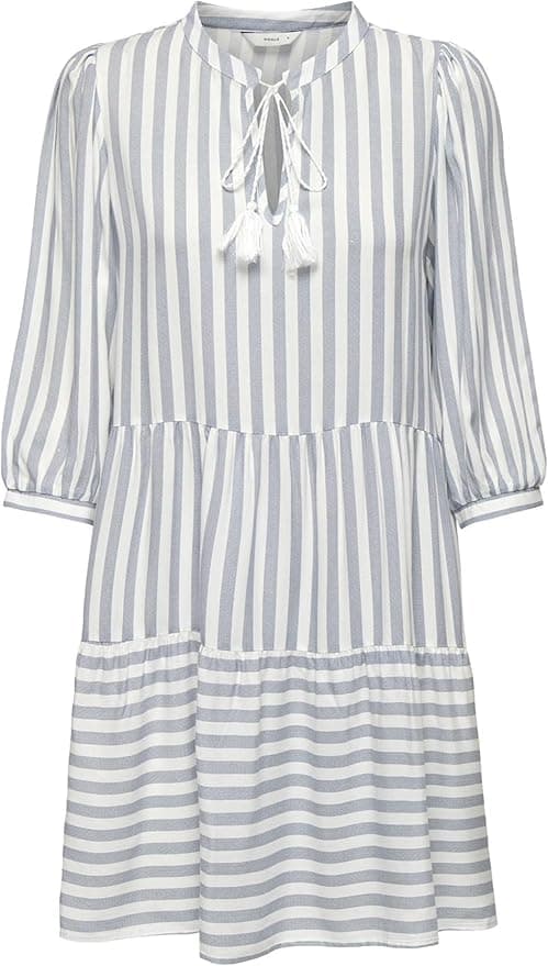 ONLY ONLKAYA 3/4 PUFF SHORT DRESS WVN NOOS Elbise Kadın