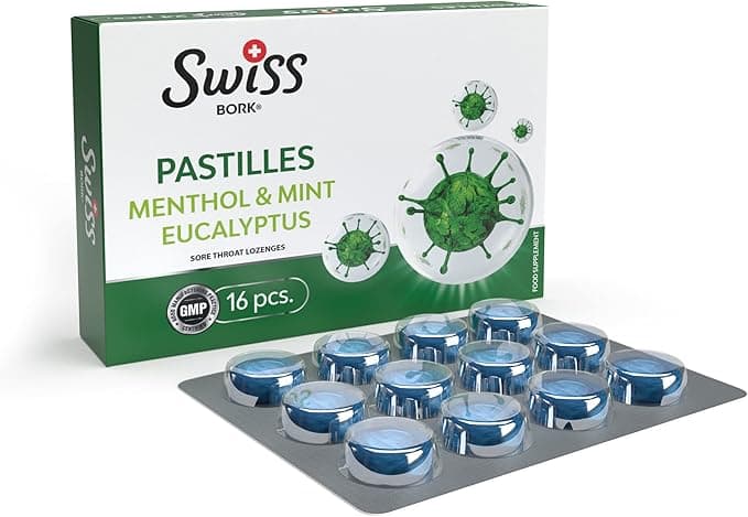 Swiss Bork Nane& okaliptus &mentol Aromalı Pastil