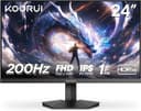 Koorui G2411P 23.8 İnç Monitör, 200Hz Oyun ve Tasarım Monitörü, IPS FHD 1080p, Adaptive-Sync, 2x HDMI 2.0, DP 1.4,%99 sRGB, VESA 75x75mm, Profesyonel Monitörler