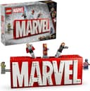 LEGO | Marvel: MARVEL Logosu ve Minifigürleri 76313 - Süper Kahraman Sevenler için Avengers Karakterleri İçeren Yaratıcı Oyuncak Yapım Seti, Doğum Günü Hediyesi (931 Parça)