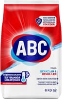 ABC DETERJAN Matik Beyazlar & Renkliler 6 Kg