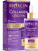 Bioxcin Collagen & Biotin Saç Serumu 100 ml – Saç Dökülmesine Karşı, Hacimlendirici, Hidrolize Kolajen, Biotin ve BioComplex B11 İçerikli