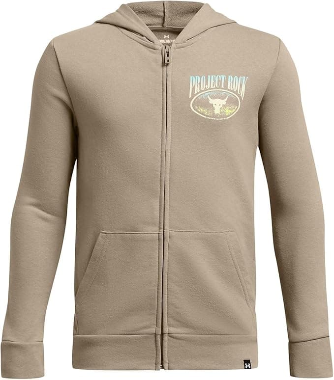 Under Armour Pjt Rck Boys LS FZ HD Q1 Sweatshirt Erkek çocuk