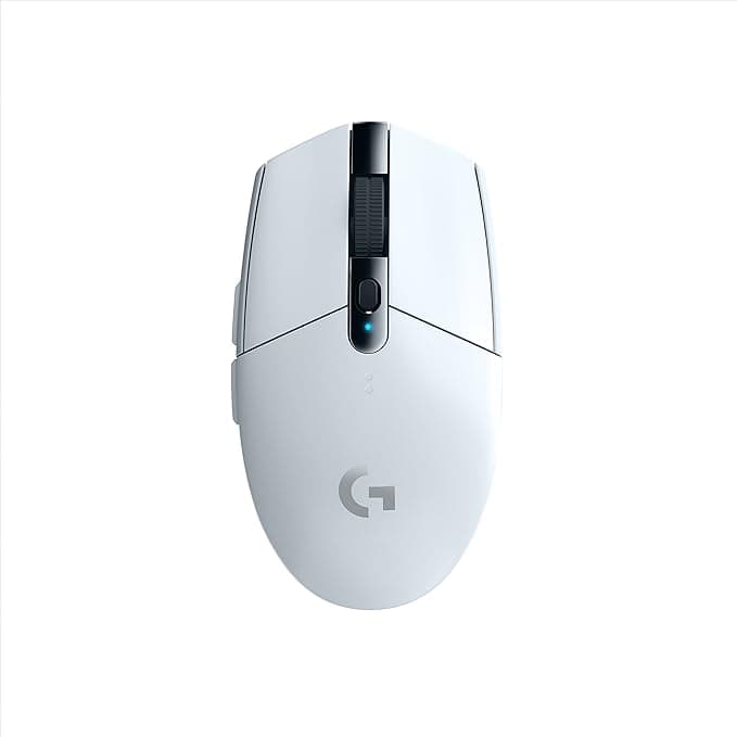 Logitech G G305 LIGHTSPEED Kablosuz Oyuncu Mouse, 12.000 DPI HERO Sensör, 6 Programlanabilir Tuş, 1 ms Bildirim Hızı, 99 gr Ağırlık, 250 Saat Pil Ömrü, Beyaz
