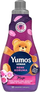 Yumoş Uzman Konsantre Çamaşır Yumuşatıcısı Renk Koruma 50 Yıkama (1 x 1200 ml)