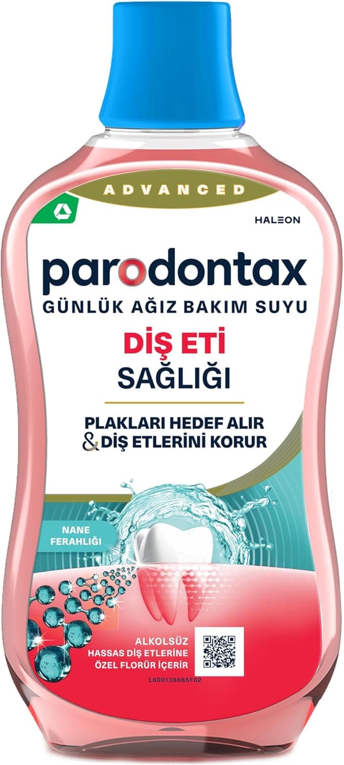 Parodontax Nane Ferahlığı Ağız Bakım Suyu 500 ml Alkolsüz