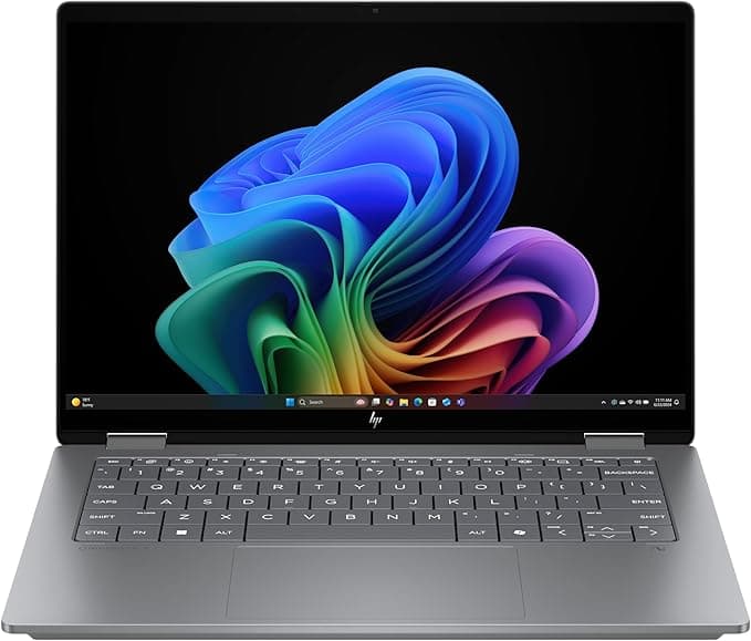 HP OmniBook XFlip 2-in-1 Laptop Next Gen AI | Intel® CoreTM Ultra 7 258V | Intel® ArcTM 140V GPU | 16 GB LPDDR5x-8533 | 1 TB PCIe® Gen4 NVMeTM M.2 SSD | 14 inç 2K IPS Ekran | Windows 11 Home | BS9X8EA