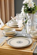 Kütahya Porselen Hane 24 Parça 6 Kişilik Yemek Takımı