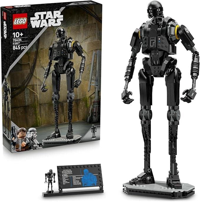 LEGO Star Wars K-2SO Güvenlik Droidi 75434 – 10 Yaş ve Üzeri Çocuklar için Andor Temalı Koleksiyonluk Sergileme Oyuncağı, Hayranlara Yaratıcı Hediye Fikri (845 Parça)