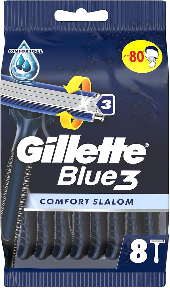 Gillette Blue3 Slalom Kullan At Erkek Tıraş Bıçağı 8 Adet