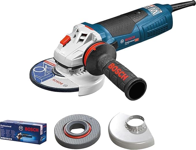 Bosch Professional GWS 19,125 CIE Avuç Taşlama Makinesi-Devir Ayarlı (1.900 W, Disk Çapı: 125 mm, 2.800-11.500 dev/dak)