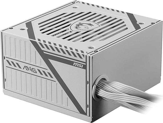 MSI PSU MAG A650BNL WHITE 650W 80+ BRONZE POWER SUPPLY